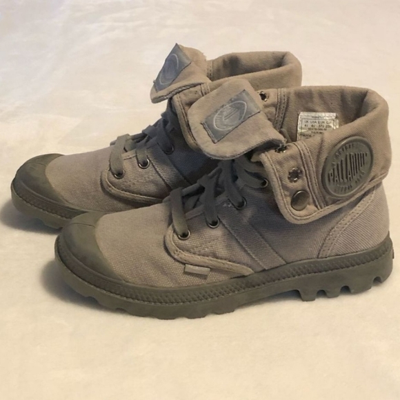 Palladium Pallabrousse Baggy Titanium Highrise Boots • Size 6.5w/ size 5 men - Picture 4 of 6